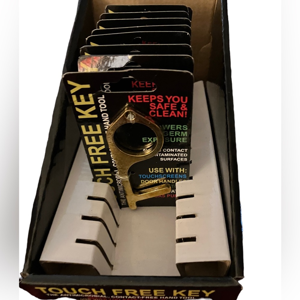 Set of 8 Touch-free Keys Gift Stocking Stuffers